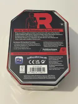 Pokemon TCG Destined Rivals Team Rocket's Persian EX Tin Fast 📦 - Image 2