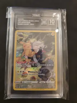 Pokemon Pikachu Lost Origin Trainer Gallery Full Art #TG05 PSA 10 Gem Mint - Image 3