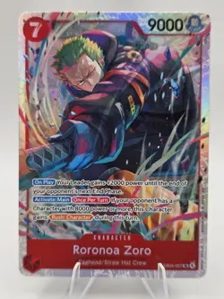 Roronoa Zoro EB04-007 SR Adventure on Kami's Island One Piece NM English - Image 1