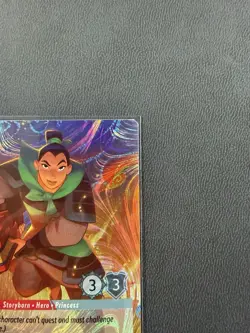 Disney Lorcana Mulan - Charging Ahead Foil Promo DLC Challenge 3/C2 EN - Image 4