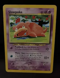 Slowpoke Pokemon Cards 73/111 Basic Pokemon 50 Hp Card - Image 2