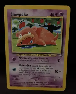 Slowpoke Pokemon Cards 73/111 Basic Pokemon 50 Hp Card - Image 3