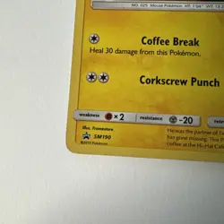 Pokemon TCG - Detective Pikachu Holo Card (SM190) - 2019, Light Condition - Image 4
