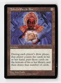 Teferi's Puzzle Box Rare Visions Magic: The Gathering Cards - Image 1