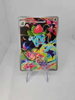 Ivysaur Illustration Rare 134/132 Near Mint Mega Evolution Pokemon TCG English - Image 1