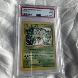 Pokemon Card PSA 9 BEEDRILL 17/102 Base Set - Image 2