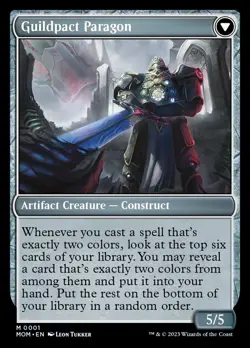 Invasion of Ravnica // Guildpact Paragon [March of the Machine] Foil Near Mint - Image 2