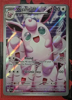 Pokemon Wigglytuff 105/094 Illustration Rare Phantasmal Flames - Image 1