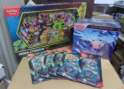 POKEMON MEGA ZYGARDE EX BOX + CHAOS RISING ETB & (5) CHECKLANE BLISTERS - Image 1