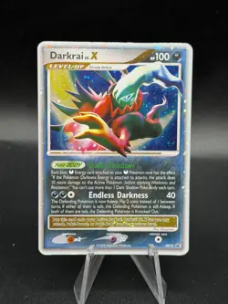 Darkrai LV.X DP19 - Pokemon TCG - Diamond and Pearl - Promo Holo HP/DMG GJ3 - Image 1