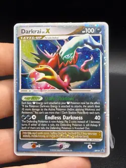 Darkrai LV.X DP19 - Pokemon TCG - Diamond and Pearl - Promo Holo HP/DMG GJ3 - Image 2