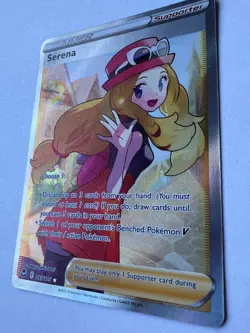 Serena (Full Art) 193/195 Swsh12: Sword & Shield Silver Tempest Holo Pokemon NM - Image 2