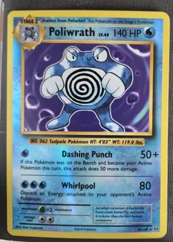 Poliwrath 25/108 Pokemon XY - Evolutions Reverse Holo Rare NM/Mint - Image 1