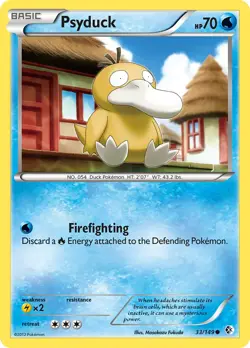 Psyduck 33/149 B&W Boundaries Crossed Common MINT! Pokemon - Image 1