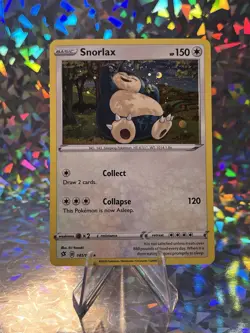Snorlax Holo 141/192 Sword & Shield Rebel Clash Pokemon - Image 1