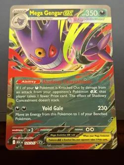 Mega Gengar EX 125/217 Ascended Heroes Pokemon TCG Near Mint - Image 1