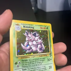 Pokemon TCG - Nidoking Base Set 2 11/102 Holo - LP - Image 3