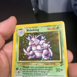 Pokemon TCG - Nidoking Base Set 2 11/102 Holo - LP - Image 4