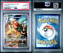 PSA 10 GEM MT - Pokemon Paldea Evolved - Pyroar - 200/193 - Illustration Rare - Image 3