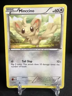 Pokemon TCG Minccino 88/114 Black & White Base 2011 - Image 1