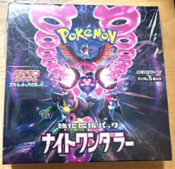 Japanese Pokemon TCG "Night Wanderer" (sv6a) Factory Sealed Booster Box - Image 1