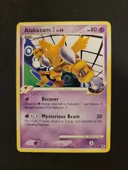 Pokemon Alakazam E4 Rising Rivals #38/111 Non-Holo Uncommon LP - Image 1