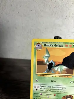 Pokemon TCG Brock's Golbat Gym Heroes 39/132 Regular Unlimited Uncommon-NM!! - Image 2
