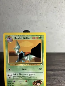 Pokemon TCG Brock's Golbat Gym Heroes 39/132 Regular Unlimited Uncommon-NM!! - Image 3