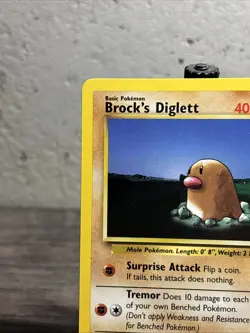 Brock's Diglett 67/132 Gym Challenge Regular Common-Pokemon TCG-Fast Ship-NM! - Image 2