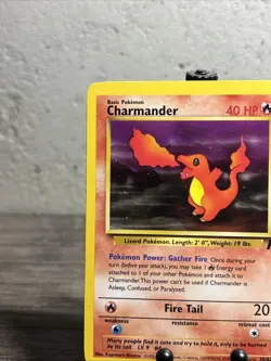 Charmander 50/82 Team Rocket Regular Common-Pokemon TCG-WOTC-Fast Shipping-NM!! - Image 2