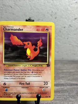 Charmander 50/82 Team Rocket Regular Common-Pokemon TCG-WOTC-Fast Shipping-NM!! - Image 3