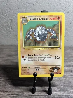 Brock's Graveler 040/132 Gym Heroes Regular Uncommon-Pokemon TCG-Fast Ship-LP!! - Image 1