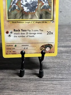 Brock's Graveler 040/132 Gym Heroes Regular Uncommon-Pokemon TCG-Fast Ship-LP!! - Image 5