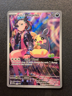 Marnie’s Morpeko 206 Scarlet & Violet Full Art Holo | Black Star Promo Pokemon - Image 1