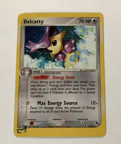 Delcatty 5/109 Ruby and Sapphire Holo MP/HP 70 Max energy Source 10 - Image 1
