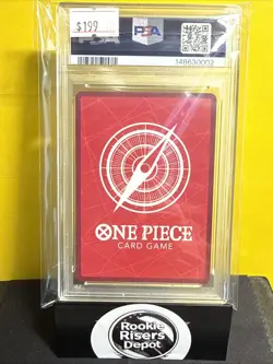 One Piece Monkey D. Luffy Alt Art OP13-001 Leader PSA 10 Gem Mint English - Image 3