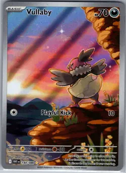 Vullaby 144/086 SV: White Flare - Pokemon Card - NM - Image 1