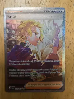 Pokemon TCG Briar Full Art Stellar Crown Special Illustration 171/142 Card - Image 1