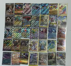 MASSIVE POKEMON TCG ILLUSTRATION RARE EX V LOT (35 CARDS) - Image 1