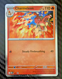 Charmeleon (Cosmos Holo) 079 NM ME: Mega Evolution Promo Holo Pokemon Card TCG - Image 1
