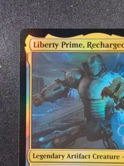 MTG - Liberty Prime, Recharged - Foil - Free P+P - Image 3