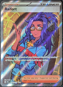 Raifort 142/131 Full Art Ultra Rare Pokemon Prismatic Evolutions SV8a NM - Image 1