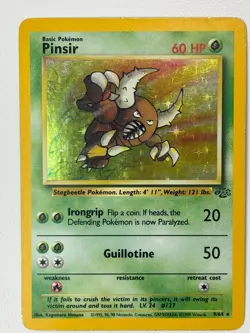 Pinsir 9/64 Jungle Holo Rare Englisch VG Pokemon - Image 1