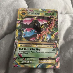Pokemon TCG M Venusaur EX XY Evolutions 2/108 Mega Holo Rare Near Mint - Image 1