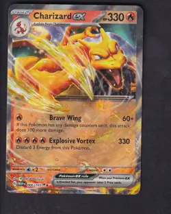 Charizard ex 006/165 Double Rare 151 Pokemon Near Mint - Image 1