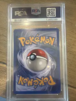 2001 Pokemon Black Star League Promo Hitmontop 37/53 Wotc PSA 9 - Image 2