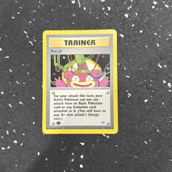 Pokemon Recall 116/132 Gym Heroes Regular First Edition LP - Image 1