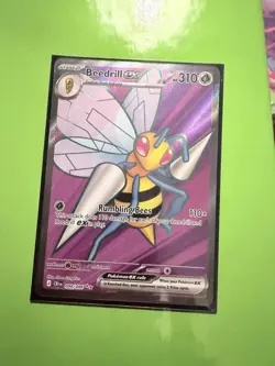 Pokemon - Beedrill ex 098/086 Me04: Chaos Rising - NM - Image 1