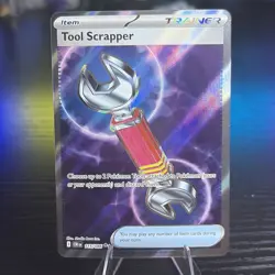 Tool Scrapper 115/086 Pokemon Chaos Rising Full Art Ultra Rare Pokemon Trainer - Image 1