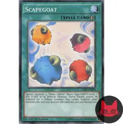 Yugioh Scapegoat LDK2-ENJ28 Common 1st Edition NM - Image 1